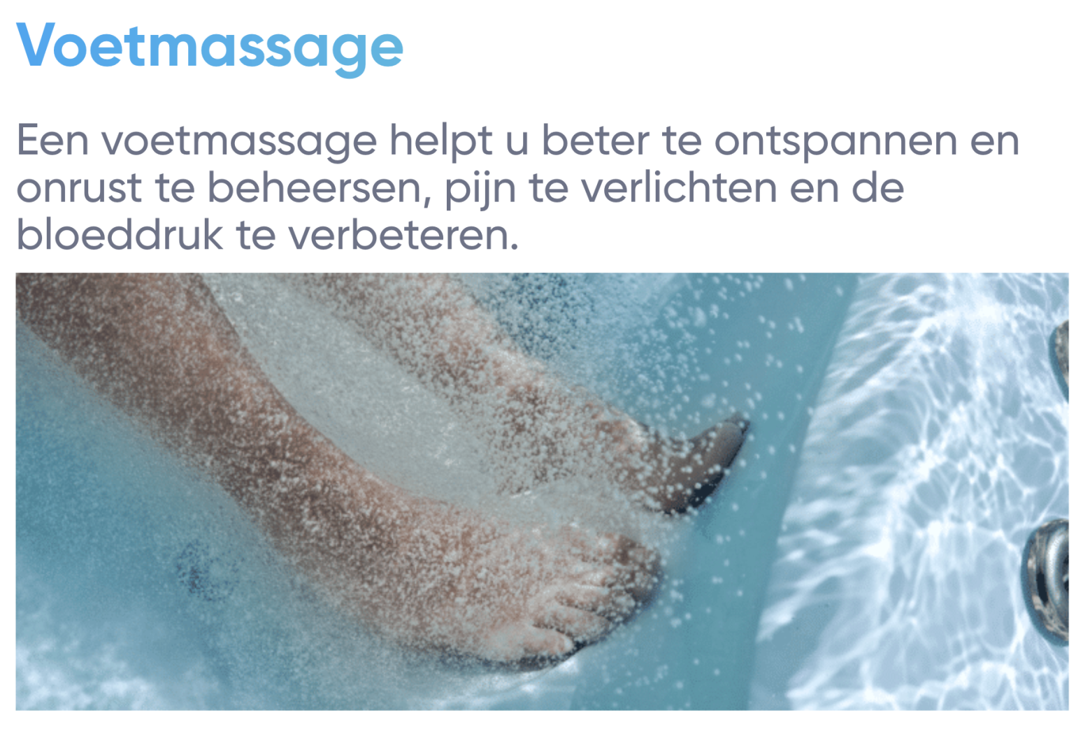 voetmassage